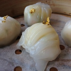 Classy har gow (shrimp dumplings)